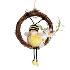 4731 Великденски венец с декорация момиче пчеличка, 15 см | Дом и Градина  - Добрич - image 0
