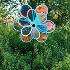 4752 Градинска вятърна въртележка с преливащи цветове, 75 см | Дом и Градина  - Добрич - image 4