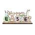 4742 Декорация за Великден Зайчета с яйца и надпис Happy Eas | Дом и Градина  - Добрич - image 0