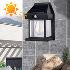 4882 Соларна лампа за стена с Led крушка и сензор за движени | Дом и Градина  - Добрич - image 4