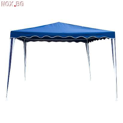 Шатра Muhler G1015 300x300xH250cm, синя | Дом и Градина | Благоевград